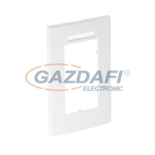 OBO 6119362 AR45-BSF2 RW Takarókeret Modul 45, 2-részes 84x140mm hófehér polikarbonát villanyszerelés