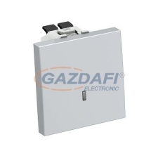 OBO 6120942 WS-UKL AL1 Kikapcsoló/váltókapcsoló jelzőfénnyel festett alumínium villanyszerelés