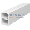 OBO 6150632 WDK-N25040CW Fali És Mennyezeti Csatorna szegezhető füllel/fenékperf. 25x40x2000mm krémfehér PVC