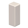 OBO 6153607 WDK HE10030CW Véglezáróelem 10x30mm krémfehér PVC