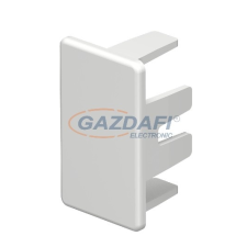OBO 6162487 WDK HE20035CW Véglezáróelem 20x35mm krémfehér PVC villanyszerelés