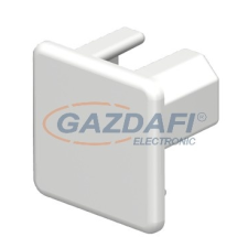 OBO 6162509 WDK HE20020CW Véglezáróelem 20x20mm krémfehér PVC villanyszerelés