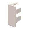 OBO 6162525 WDK HE15040CW Véglezáróelem 15x40mm krémfehér PVC