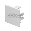 OBO 6162592 WDK HE40040CW Véglezáróelem 40x40mm krémfehér PVC