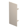 OBO 6163076 WDK HE100230CRW Véglezáróelem 100x230mm krémfehér PVC