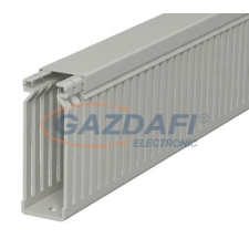OBO 6178050 LK4 80025 Vezetékrendező Csatorna 80x25x2000mm kőszürke PVC villanyszerelés