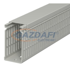 OBO 6178227 LK4 N 80040 Vezetékrendező Csatorna 80x40x2000mm kőszürke PVC villanyszerelés