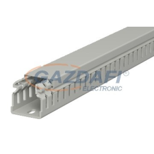 OBO 6178307 LKV 37037 Vezetékrendező Csatorna 37x37x2000mm kőszürke PVC villanyszerelés