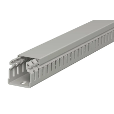 OBO 6178307 LKV 37037 Vezetékrendező Csatorna 37x37x2000mm kőszürke PVC villanyszerelés