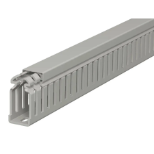 OBO 6178310 LKV 50025 Vezetékrendező Csatorna 50x25x2000mm kőszürke PVC villanyszerelés