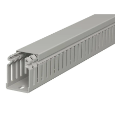 OBO 6178312 LKV 50037 Vezetékrendező Csatorna 50x37,5x2000mm kőszürke PVC villanyszerelés