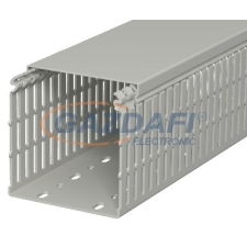 OBO 6178441 LKV N 100100 Vezetékrendező Csatorna 100x100x2000mm kőszürke PVC villanyszerelés