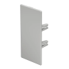 OBO 6183832 WDK HE60130LGR Véglezáróelem 60x130mm világosszürke PVC