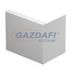 OBO 6183956 WDK HE100130LGR Véglezáróelem 100x130mm világosszürke PVC