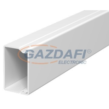 OBO 6191061 WDK25040RW Fali És Mennyezeti Csatorna fenékperforálással 25x40x2000mm hófehér PVC villanyszerelés