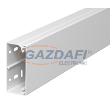OBO 6191142 WDK40090RW Fali És Mennyezeti Csatorna fenékperforálással 40x90x2000mm hófehér PVC villanyszerelés