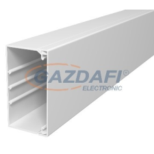 OBO 6191215 WDK60110RW Fali És Mennyezeti Csatorna fenékperforálással 60x110x2000mm hófehér PVC villanyszerelés