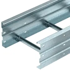 OBO 6232106 WKL 2040 FT nagyfesztávú kábellétra merítetten tűzihorganyzott 200x400x6000mm villanyszerelés