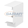 OBO 6274422 GK-FH70130LGR Lapos Sarokelem fedélidom 70x130mm világosszürke Polikarbonát/Akrilnitril-butadién-sztirol