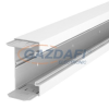 OBO 6274501 GK-70130CW Parapetcsatorna fenékperforálással 70x130x2000mm krémfehér PVC