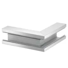 OBO 6276913 GA-SA90130EL Külső Sarok szimmetrikus 90x130mm eloxált alumínium villanyszerelés