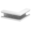 OBO 6277310 GS-SA90130RW Külső Könyök szimmetrikus 90x130mm hófehér acél