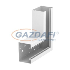 OBO 6277320 GS-SFS90130RW Lapos Sarokelem szimmetrikus 90x130mm hófehér acél villanyszerelés