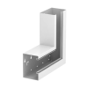 OBO 6277520 GS-AFS90130RW Lapos Sarokelem emelkedő aszimmetrikus 90x130mm hófehér acél