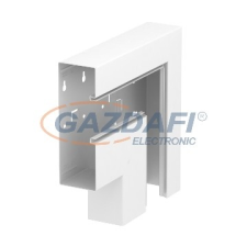 OBO 6278030 GS-AFF70210RW Lapos Sarokelem eső aszimmetrikus 70x210mm hófehér acél villanyszerelés