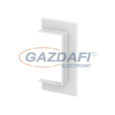 OBO 6278810 G-AWAO70130RW Fali Takarókeret nyitott kivitel 198x25x104mm hófehér alumínium villanyszerelés