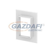 OBO 6278840 G-AWAG70110RW Fali Takarókeret zárt kivitel 178x25x138mm hófehér alumínium villanyszerelés