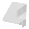 OBO 6282870 GEK-SE133110P Véglezáróelem 133x110mm hófehér acél