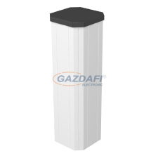 OBO 6286700 ISSHS4 61OT3RW Installációs Féloszlop 210x210x680mm hófehér acél villanyszerelés