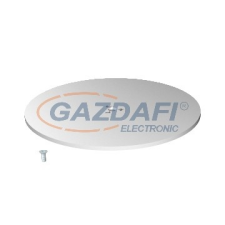 OBO 6290196 SFISSFRW Szerelőtalp F installációs oszlopokhoz D350x8mm hófehér acél villanyszerelés