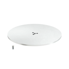 OBO 6290196 SFISSFRW Szerelőtalp F installációs oszlopokhoz D350x8mm hófehér acél villanyszerelés