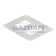 OBO 6290336 ISSBP140100RW Fenéklemez 200x160x3mm hófehér acél villanyszerelés