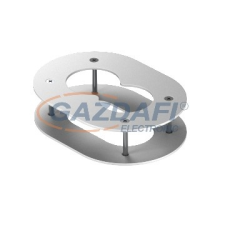 OBO 6290382 DAB-2F Fali Takarókeret 140x100x40mm hófehér acél villanyszerelés