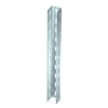 OBO 6340962 US 5 100 FT U-Oszlop 3 oldalon perforált 50x50x1000mm merítetten tűzihorganyzott acél