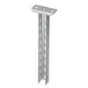 OBO 6341366 US 5 K 40 VA4301 Függesztő Oszlop ráhegesztett fejlemezzel 50x50x400mm pácolt rozsdamentes acél