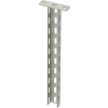 OBO 6342397 US 3 K 100VA4571 Függesztett Oszlop hegesztett fejlemezzel 50x30x1000mm pácolt rozsdamentes acél