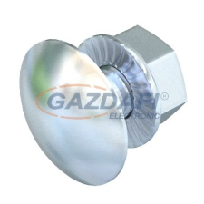 OBO 6406181 FRSB 6X20 G Félgömbfejű Csavar kombianyával M6x20mm galvanikusan horganyzott acél villanyszerelés