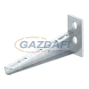OBO 6420912 AW 15 16 FT 2L Fali És Oszlopkonzol B=160mm merítetten tűzihorganyzott acél