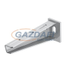 OBO 6442854 AW 30 31 VA4301 Fali És Oszlopkonzol ráhegesztett fejlemezzel B=310mm pácolt rozsdamentes acél