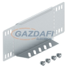 OBO 7111304 RWEB 130 FS Szűkítő-Sarokelem / Véglezáró kábeltálcához 110x300mm szalaghorganyzott acél
