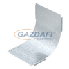 OBO 7130915 DBV 600 S VA4301 Fedél 90°-Os Sarokidomhoz emelkedő B=600mm rozsdamentes acél