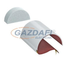 OBO 7204306 CTS-HP200 Félhéj belül bevonva 200x116x65mm szürke PVC villanyszerelés