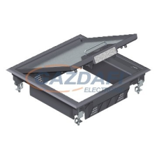 OBO 7405204 GES4 U 1019 Szerelvénybetét csatornaszereléshez Szürkésbézs poliamid villanyszerelés