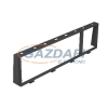 OBO 7408680 MT45V 3+1 Beépítő Keret 3 + 1 Modul 45-höz grafitszürke poliamid