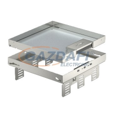 OBO 7409238 RKSN2 UZD3 9VS20 Négyzetes Kazetta kábelkivezetéssel 243x243mm rozsdamentes acél villanyszerelés