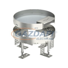 OBO 7409260 RKS2 R4 V25 Kerek Kazetta kábelkivezetéssel ø 215mm rozsdamentes acél villanyszerelés